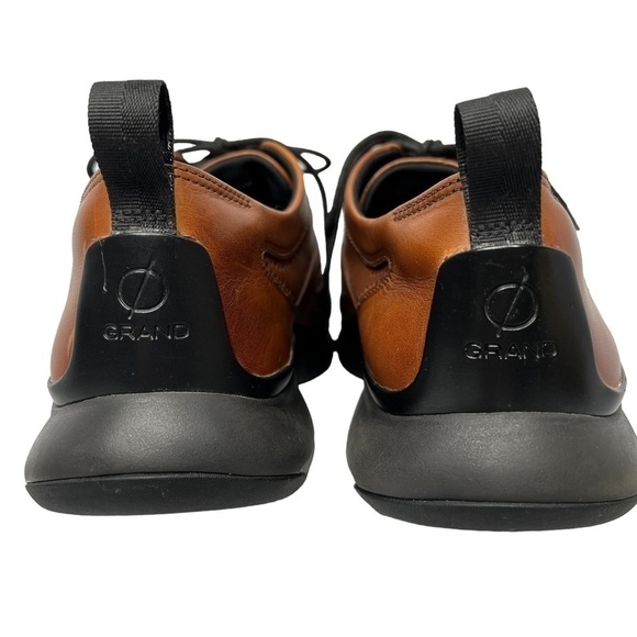 COLE HAAN 3.Zerogrand Wingtip Oxford Leather British Tan Men's Shoes Size 12M - Picture 6 of 16